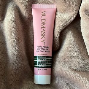 Mudmasky Pearl Polish Superglow Pink Clay Mask